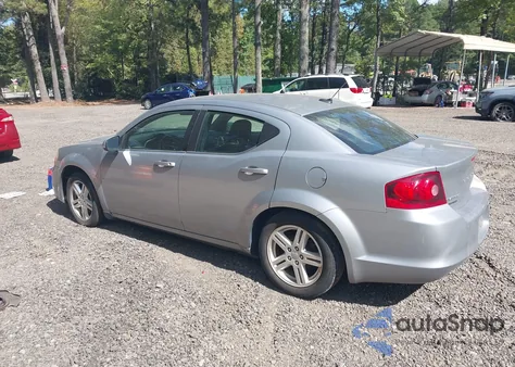 2014 Dodge Avenger Sxt из США, поврежденный, VIN 1C3CDZCB5EN163423